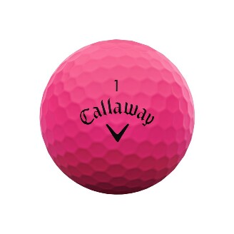 Callaway SuperSoft golfballen matte finish 12 stuks roze kopen? Golf123