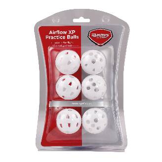 Masters Airflow XP Practice balls golf oefenballen (wit) ZDGB0020 Masters Golfballen