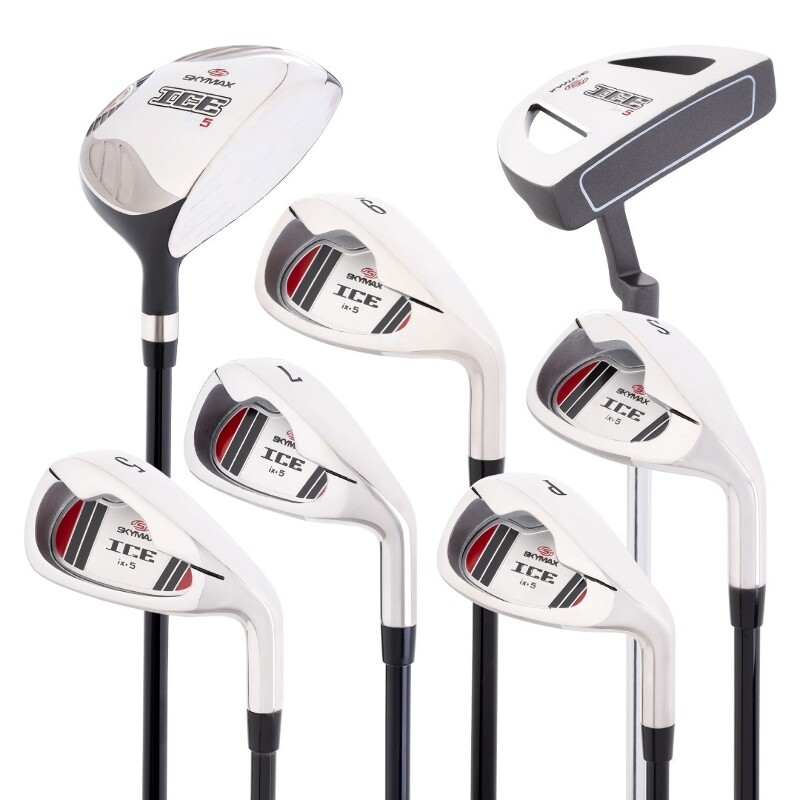 Skymax IX-5 halve heren golfset met stalen shaft kopen? Golf123