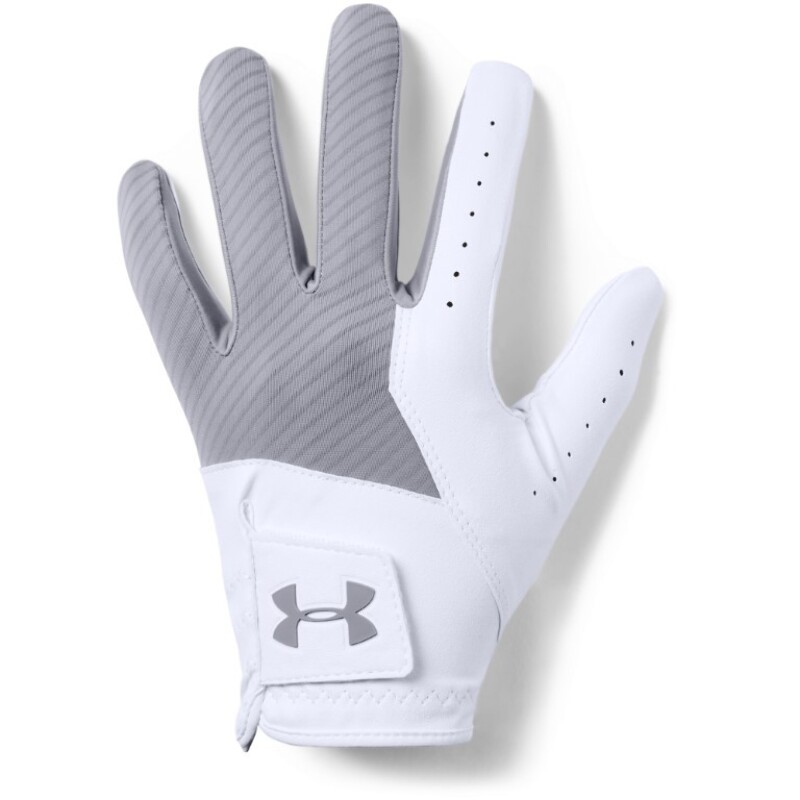 Under Armour Medal heren golfhandschoen wit-zilver kopen? Golf123