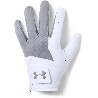Under Armour Medal heren golfhandschoen wit-zilver kopen? Golf123