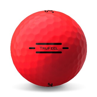 Titleist TruFeel golfballen - golfbal 12 stuks rood kopen? Golf123