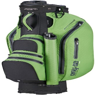 Bennington Dry Quiet Organizer warterdichte golftas cartbag groen-zwart kopen? Golf123
